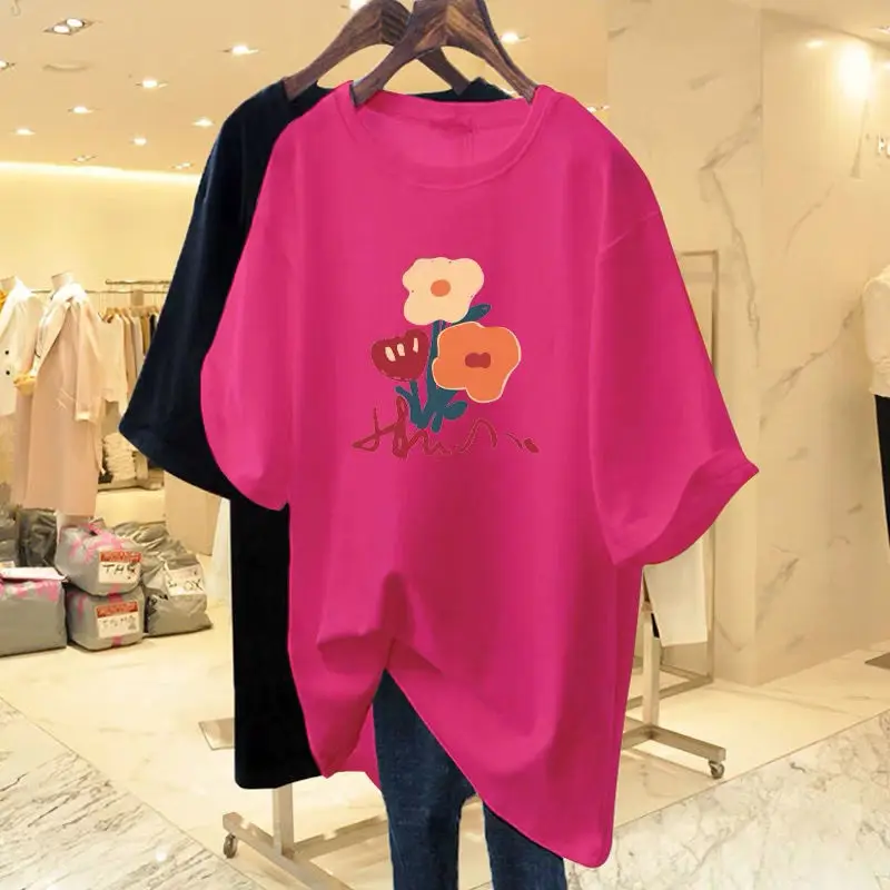 Maxine | Women's Cute Blooming Art Print Shirt main image 1
