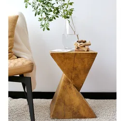 Mesa de centro creativa nórdica, sala de estar pequeña mesa auxiliar para, mueble de consola