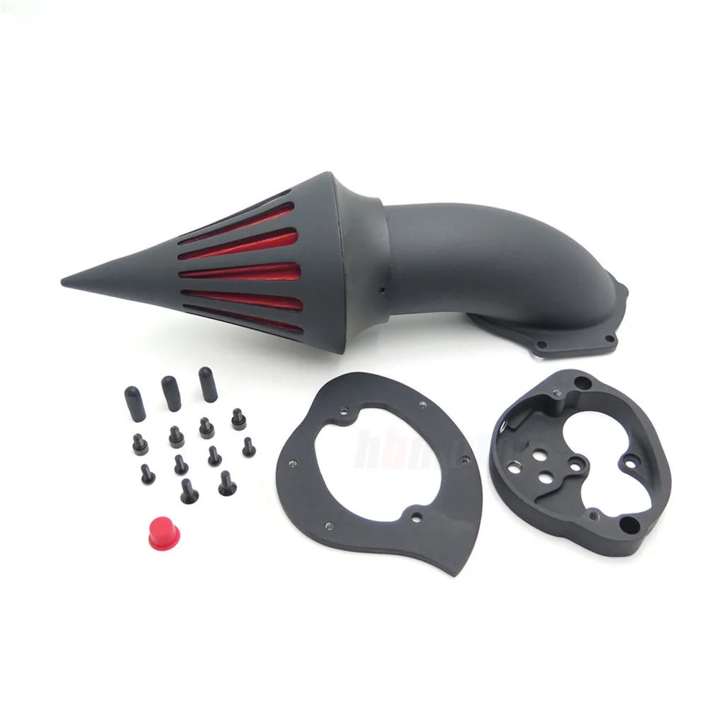 

Motoryccle Matte Black Air Cleaner Intake Kit Spike For Kawasaki Vulcan 1500 1600 Classic 2000-2012