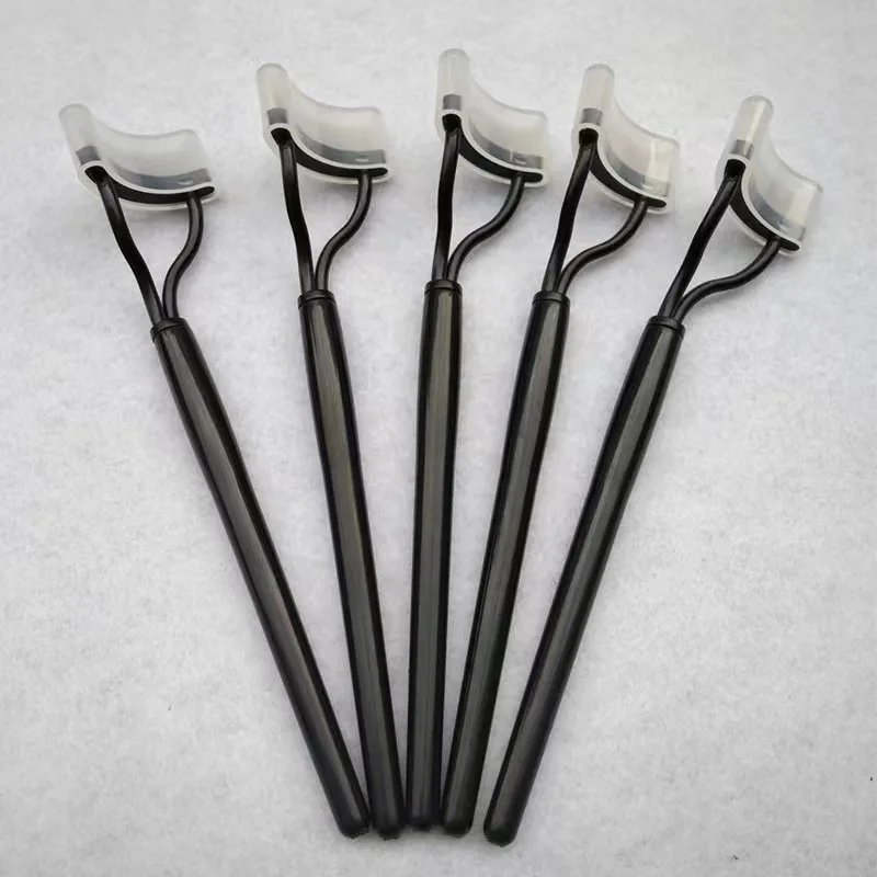 Eyelash Separator Metal Teeth Straight Eyelash Curler Beauty Makeup Stainless Brush Comb Mascara Curl Makeup Tool