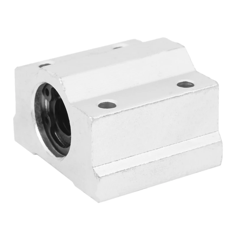 Promotion! SCS8UU 8mm Linear motion slide units bearing block Al Rail guide shaft CNC SILVER |