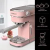 Professional Espresso Machine 20 Bar, Espresso Maker with Milk Frother Steam Wand, Stainless Steel Home Coffee Machines 5