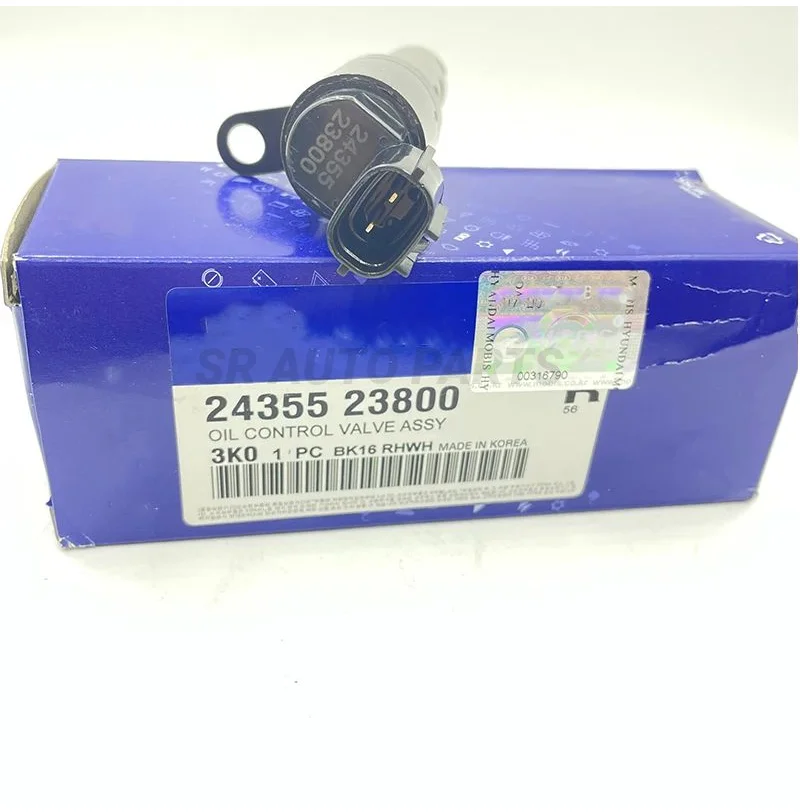 Original Auto Spare Parts Oil Control Valve Solenoid For Hyundai Elantra Kia Soul 2.0l 24355-23800 2435523800