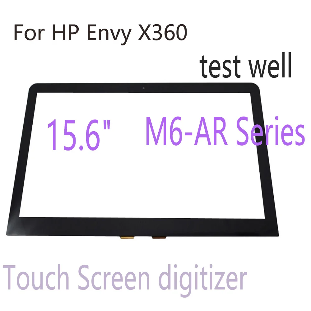 Digitalizzatore Da 15.6 "Per Hp Envy X360 Serie M6-Ar M6 Ar Touch Screen X360 15-Ar Sostituzione Del Pannello In Vetro Esterno Dello Schermo