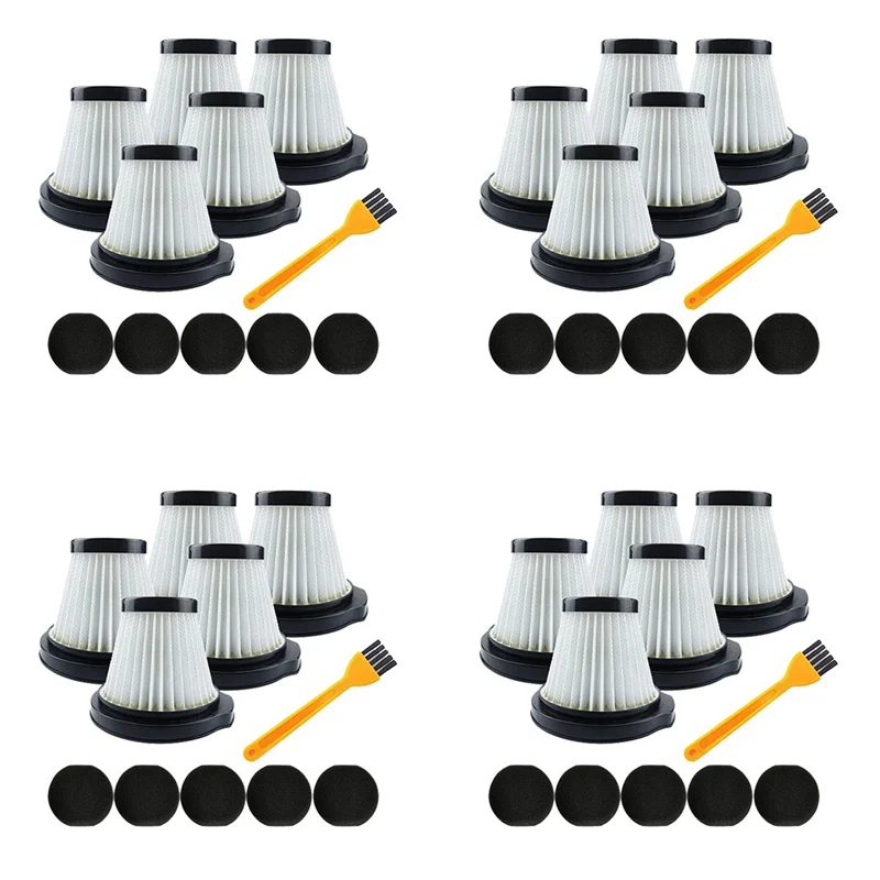 B64B-4X Hepa Filters Replacement For Deerma DX115 DX115S DX115C Portable Vacuum Cleaner Spare Parts