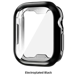 Custodia full-cover in TPU morbido premium e protezione per lo schermo per Apple Watch Serie 12 - Protezione anti-graffio