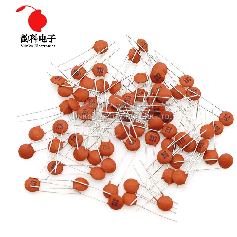 Ceramic capacitor 100pcs 50V 1pF ~ 100nF 0.1uF various values