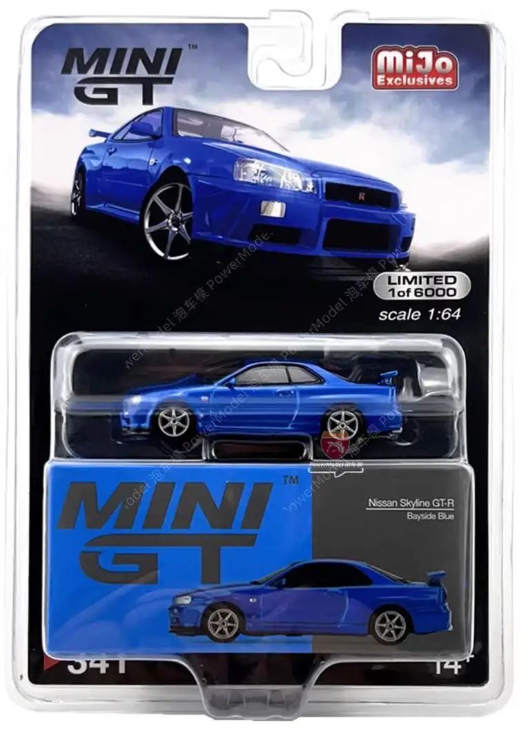 Mini GT 1:64 Nissan GT-R R35 Pandem Silhouette Collection of