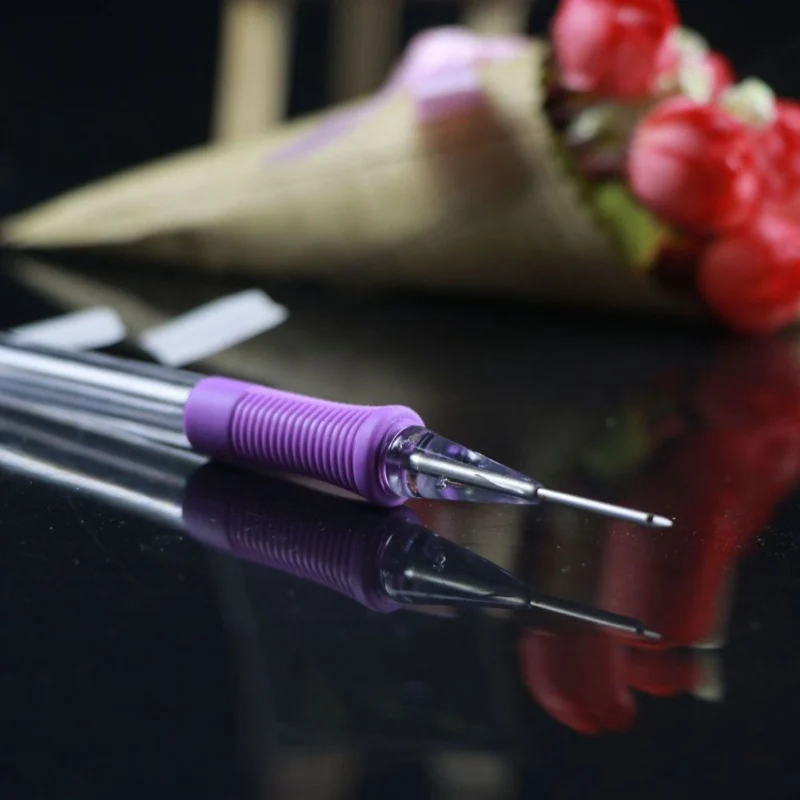 DIY Embroidery Punch Needle Kit Embroidery Pen Set Clothes Embroidery Knitting Sewing Needle Stitching Tool Set