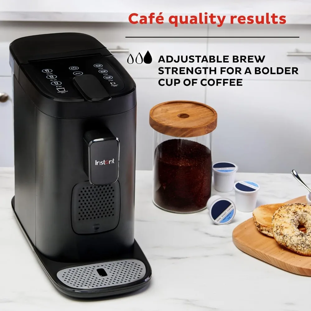 , 3-in-1 Espresso, K-Cup Pod and Ground Coffee Maker, From the Makers of Instant Pot with Reusable Coffee Pod for Ground Coffee 4