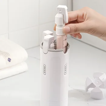 4-in-1 Travel Bottles for Toiletries - measurement scale detail