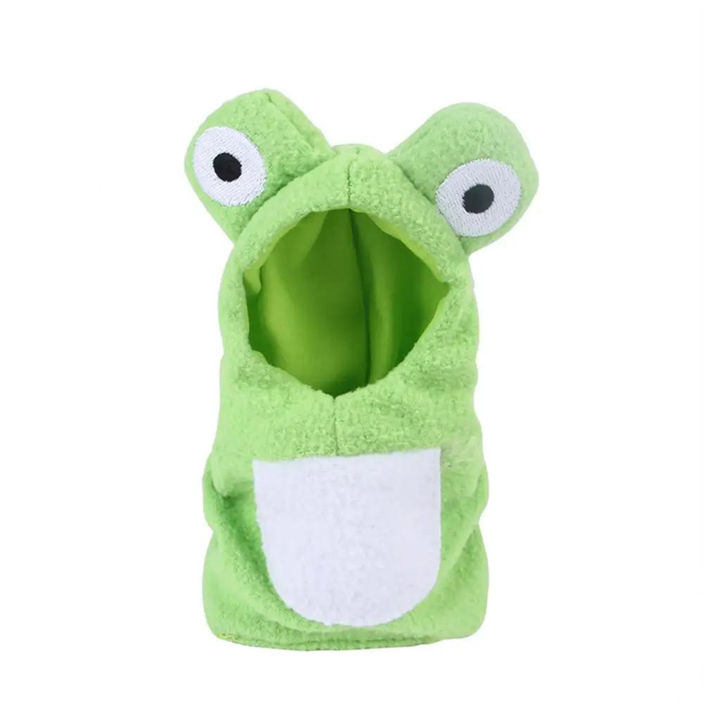 Funny Frog Shape Bird Clothes Medium Large Pet Birds Flight Suit Parrot Cockatiel Pigeons Green Cheek Conure Parakeet Clothing bird costume