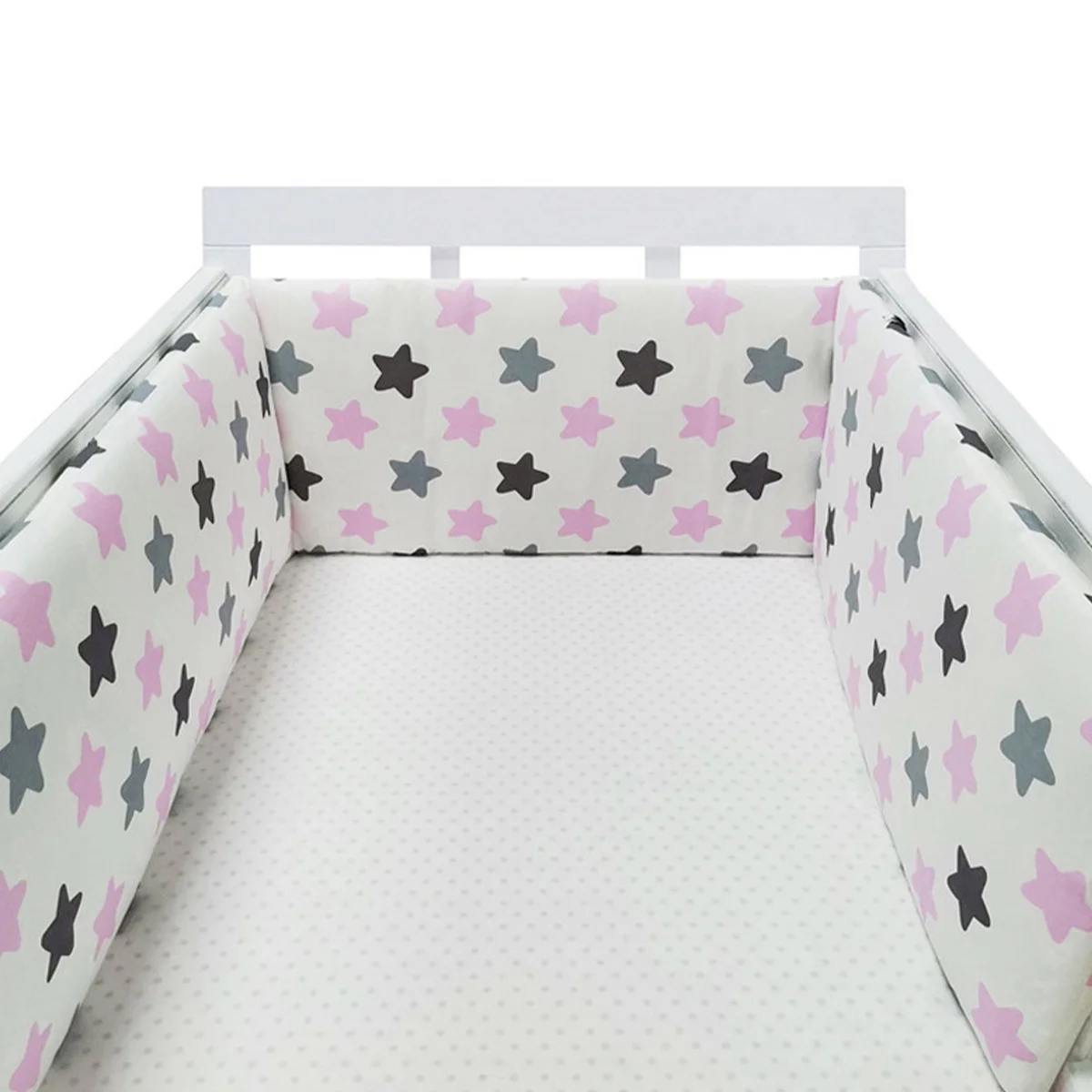 BabyBumperChichoneraCribCotProtectorInfantCottonChildrensBed