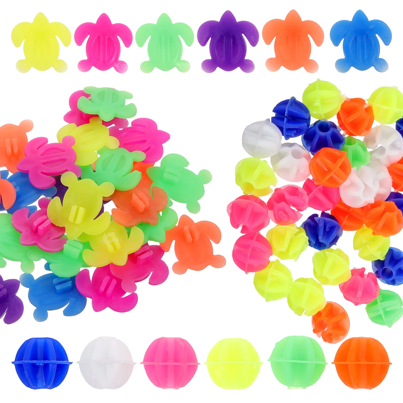 

Toddmomy Bicycle Spoke Beads Girls Accessories Decor Plastic Wheels Colorful Bike Spoke Decor Plastic Clip Beads Wheel Spokes