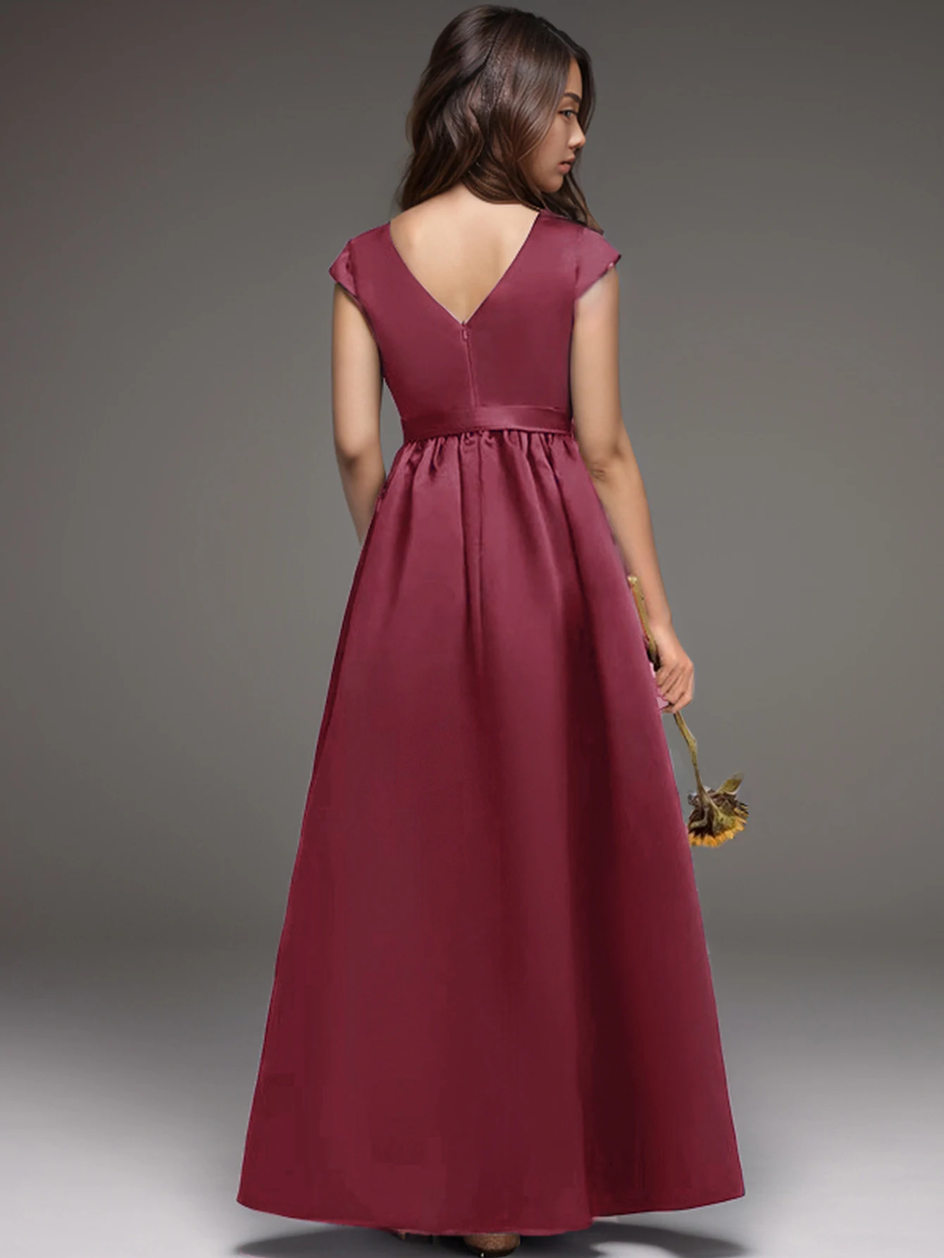 Teen Girl Dress for Birthday Party Performance Featuring Elegant Evening  Gown