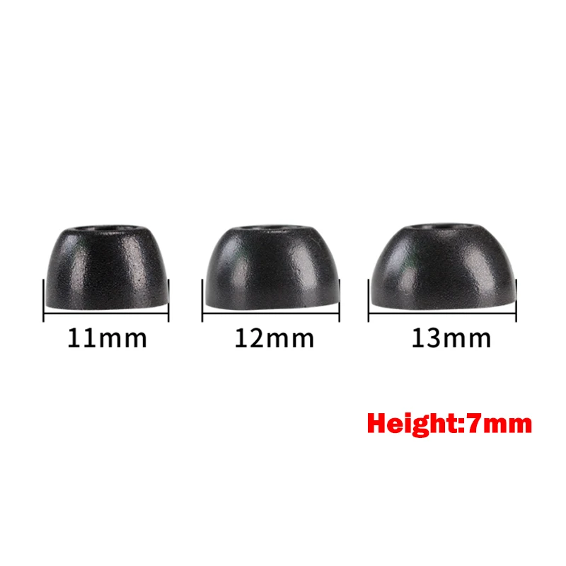 Memory Foam Ear Tips for Wireless Earbuds (3 Pairs)