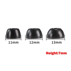 Memory Foam Ear Tips for Wireless Earbuds (3 Pairs) (One size)