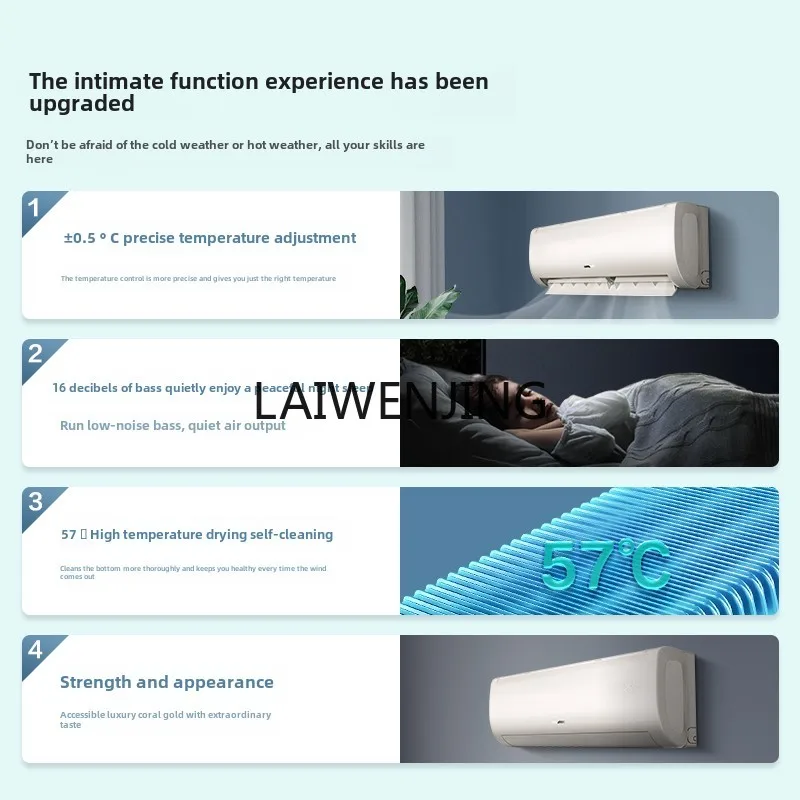 MJY air conditioner KFR-35GW/E380-X1 new first-class energy efficiency 1.5 hp on-hook 2