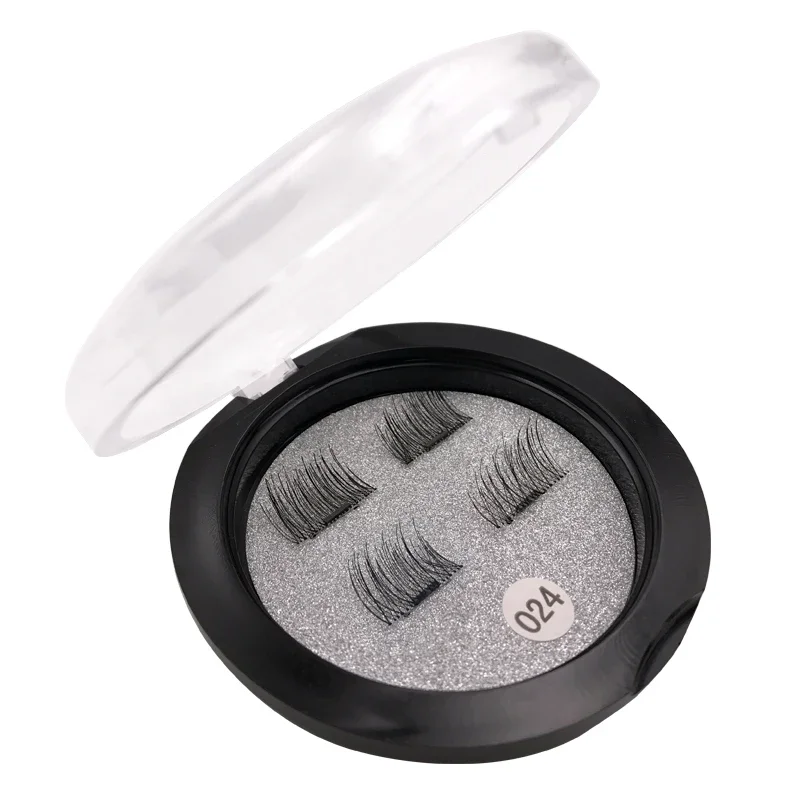 1 Pairs Reusable Magnetic Fake Eyelashes