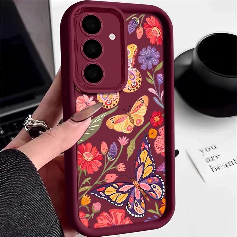 Vibrant Butterfly TPU Phone Case