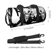 Ichigoat Anime Sport Bags Cool Fashion with Shoes Gym Bag Oxford Men Women Design Handbag Training Graphic Fitness Bag 2