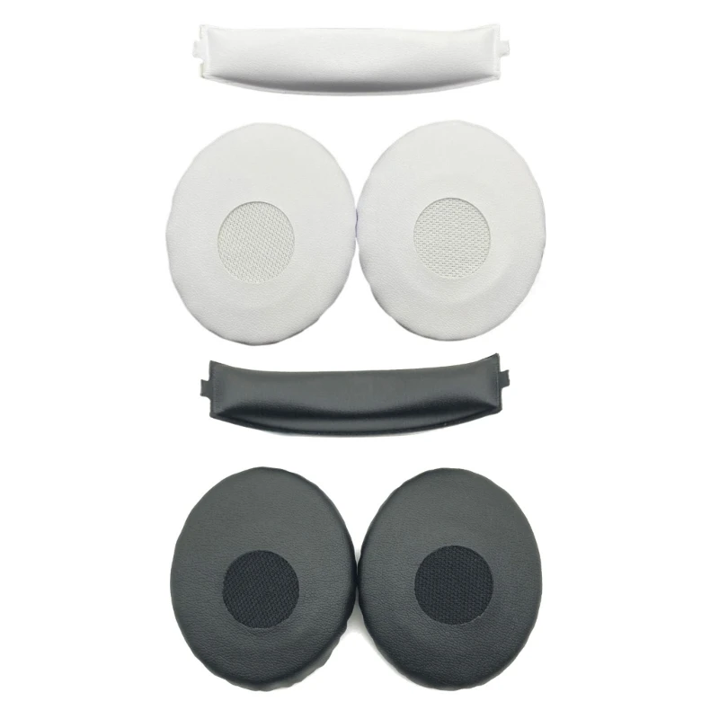 Replacement Sponge Ear pads Cushion Headband for Sennheiser HD218