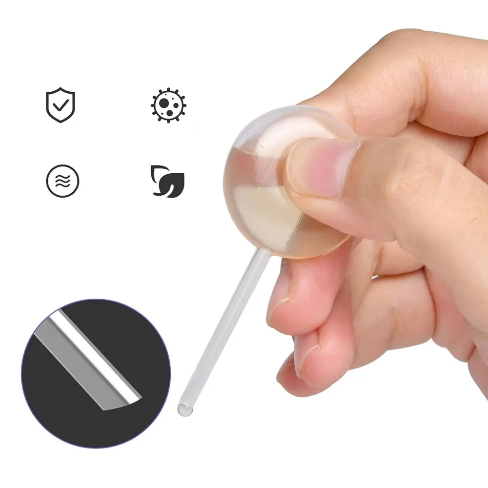 Sauce Droppers 50pcs 4ml For Cupcakes Ice Cream Sauce Ketchup Pastries Macaron Stuffed Dispenser Mini Squeeze Transfer Pipettes