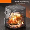5L Air Fryer Steam Fryer Temperature and Time Control Intelligent Timer Non-stick Auto Power Off Multi-function Electric Fryer 5
