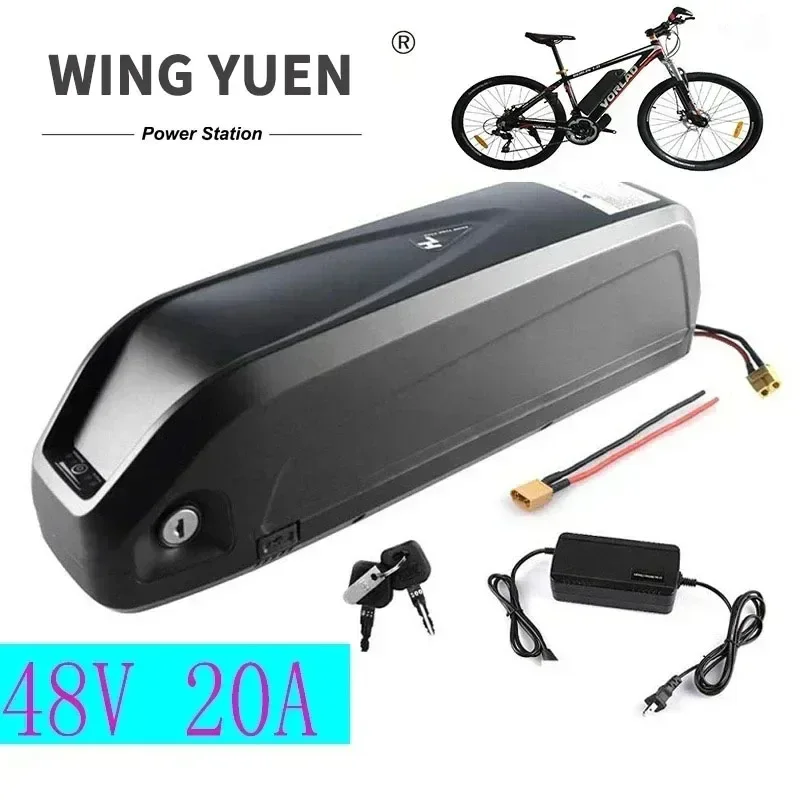 

Electric bicycle battery Hailong 18650 battery pack 52V 17ah 48V 36V 12Ah 17ah 20Ah 30ah suitable for 1000W downpipe of mountain