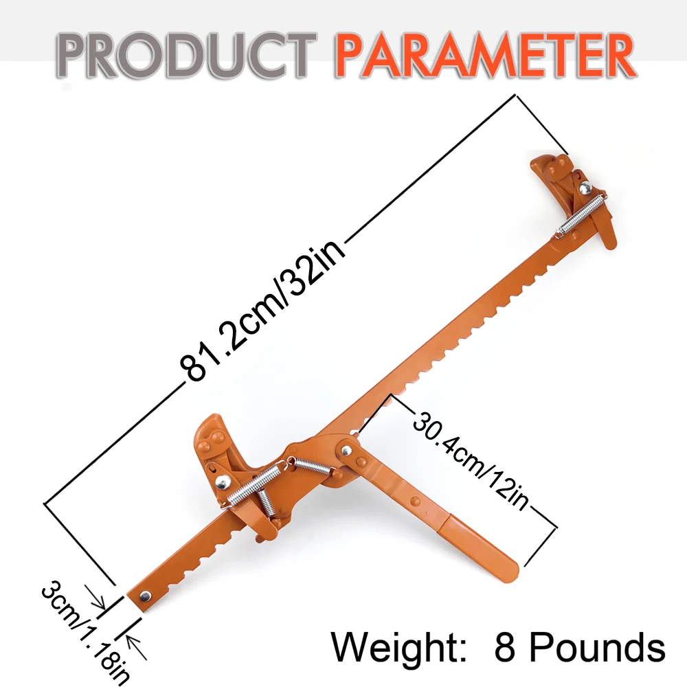 Fence Wire Tighten Tool Patio Lawn Agricultural Fencing Stretcher Splicer Fixer Garden Barb Wire Puller for Patio Yard Flowerbed 6