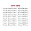 Freeteeme Vintage Roman Numbers 6mm Width Ring Wedding Fashion Stainless Steel Couple Rings for Woman Men Jewelry Birthday Gifts 6