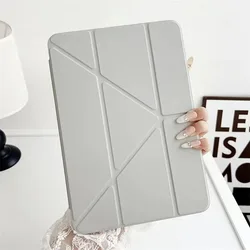 Premium Tablet Case with Pencil Holder and Smart Cover Feature for Xiaoxin Pad 11 2025 (GRAY)