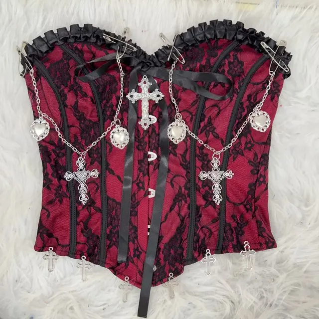 Metal Chain Corset Top 6