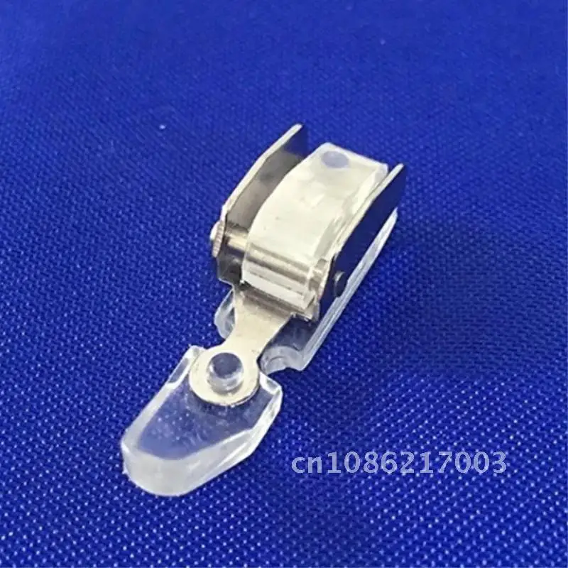 

PLASTIC ZIPPER FOOT NARROW SNAP ON FOR SINGER DOMESTIC SEWING MACHINE 507836 AA7163