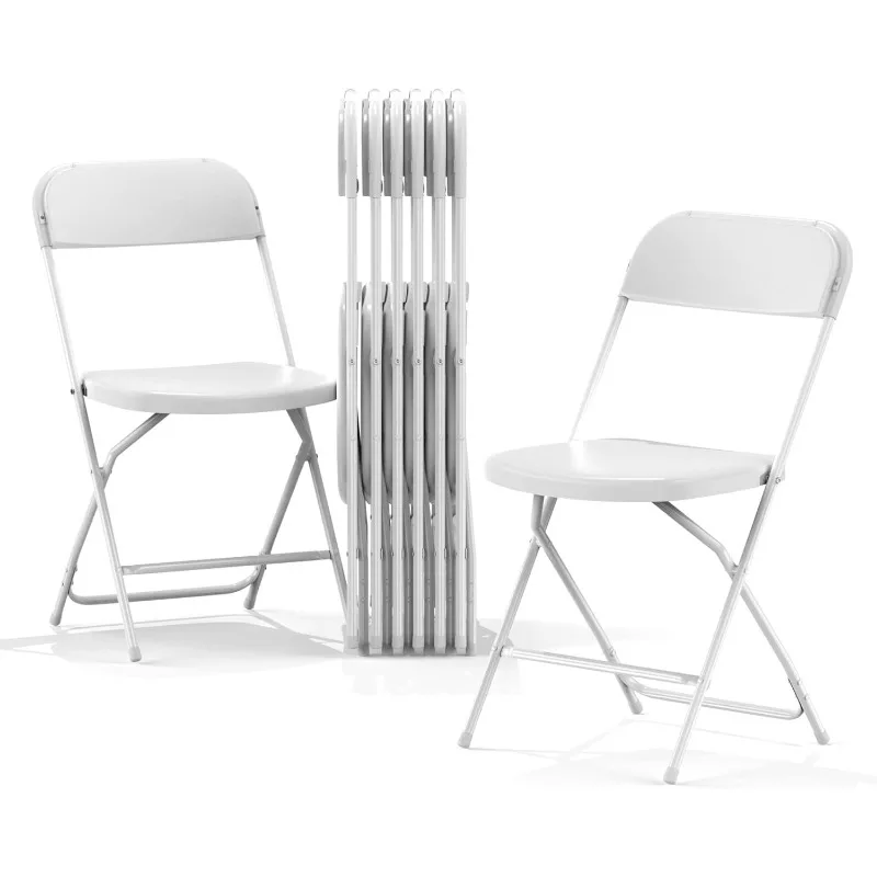 Foldable Folding Chairs Plastic Outdoor/Indoor 650LB Weight Limit (20 Pack)
