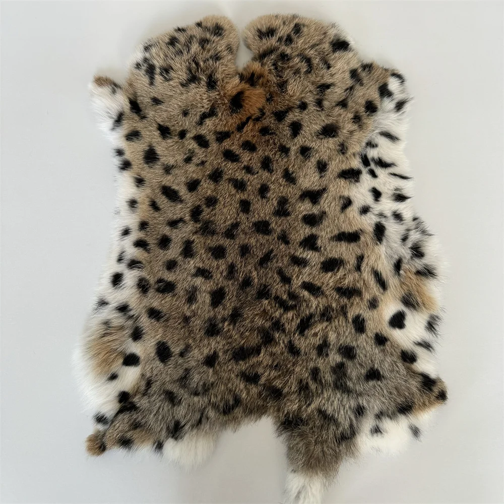 natural Rabbit Fur skin in bulk fur fabric
