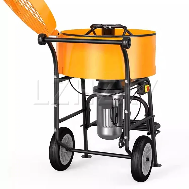 1500W Mortar Mixer | Portable, Mobile Forced-Action Mixer | 100L Feed/Concrete M