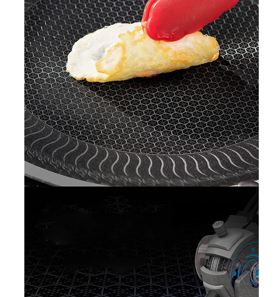 316 Laser Coated Honeycomb Stainless Steel Tawa 38Cm 18 316 Laser Coated Honeycomb Stainless Steel Tawa 38Cm