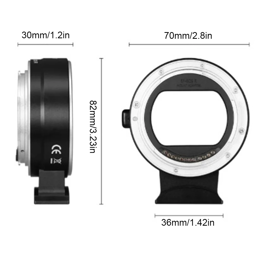 Anello Convertitore Autofocus EF-EOSR per Fotocamera, Anello di Controllo per Lenti Canon EF EF-S su Attacco EOS R RF - Image 6