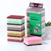 High density sponge cleaning cloth, dishwashing cloth, non greasy kitchen and catering supplies, sponge brush, pot and bowl 6