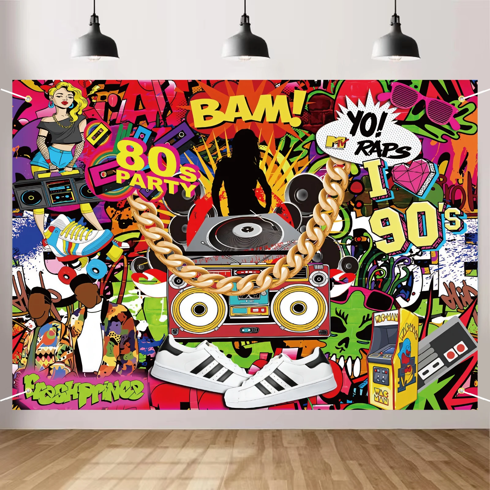 90s Hip Hop Background: 90'lı Yılların Hip Hop Atmosferini