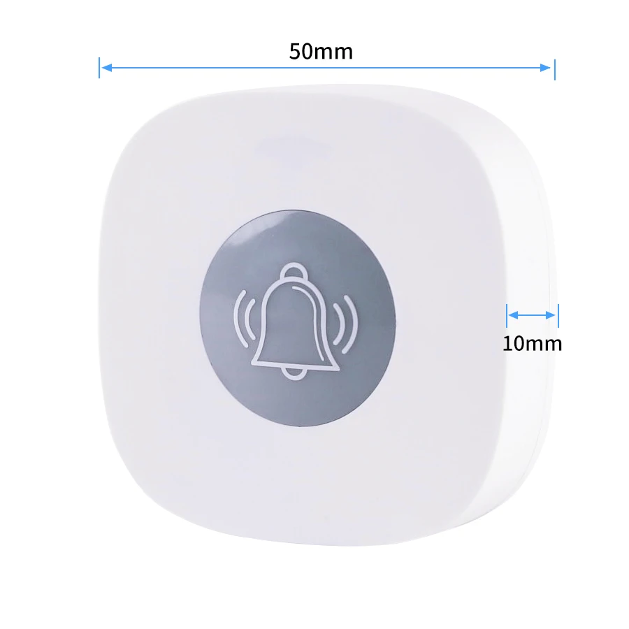 Wireless Calling System Restaurant Pager Waterproof Breakproof Waiter Wristband For Plant Hospital Bar Cafe
