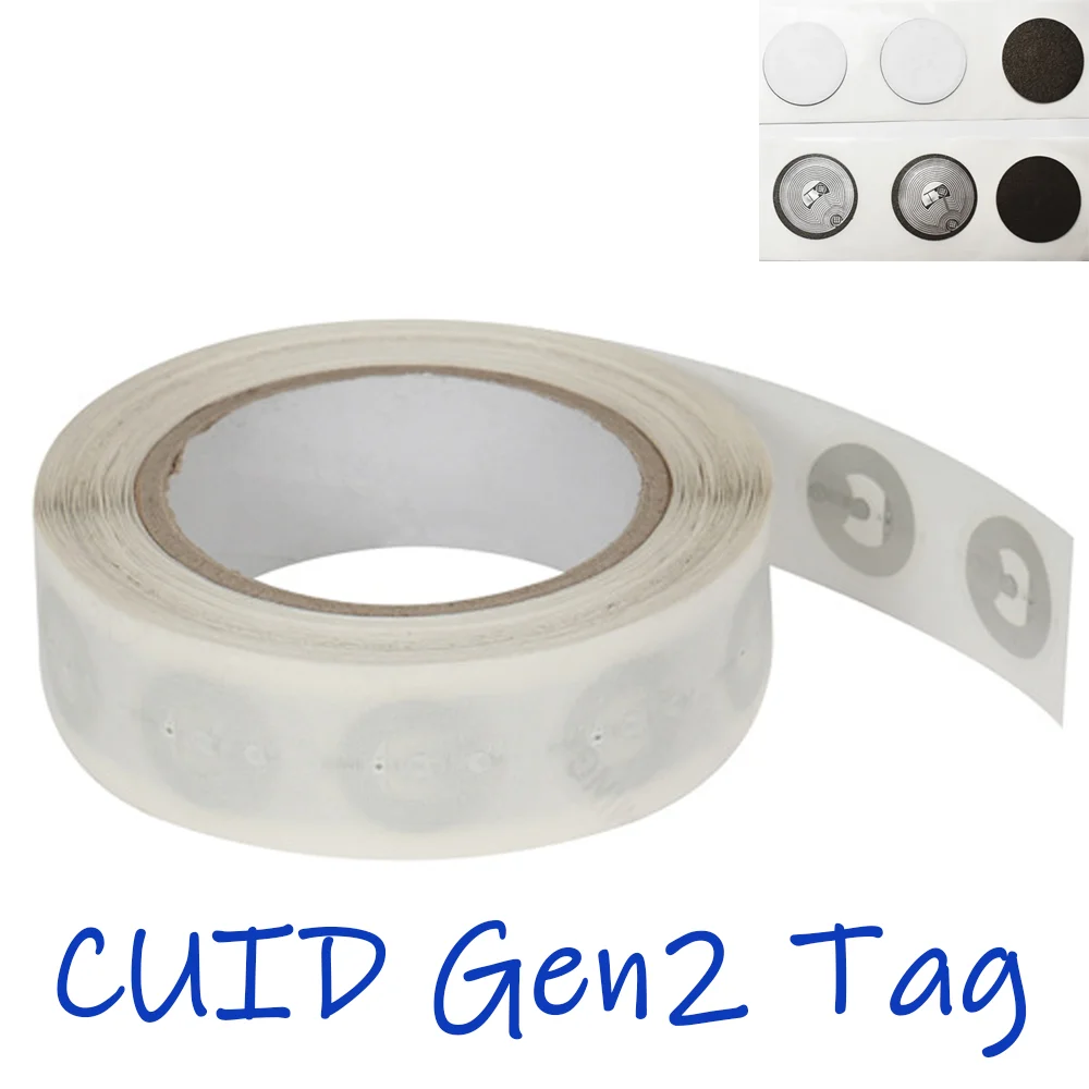 CUID-Etiqueta electrónica regrabable Gen2, llave inteligente, ficha de clon NFC ISO14443, pegatina intercambiable IC 13,56 Mhz, insignia de réplica RFID