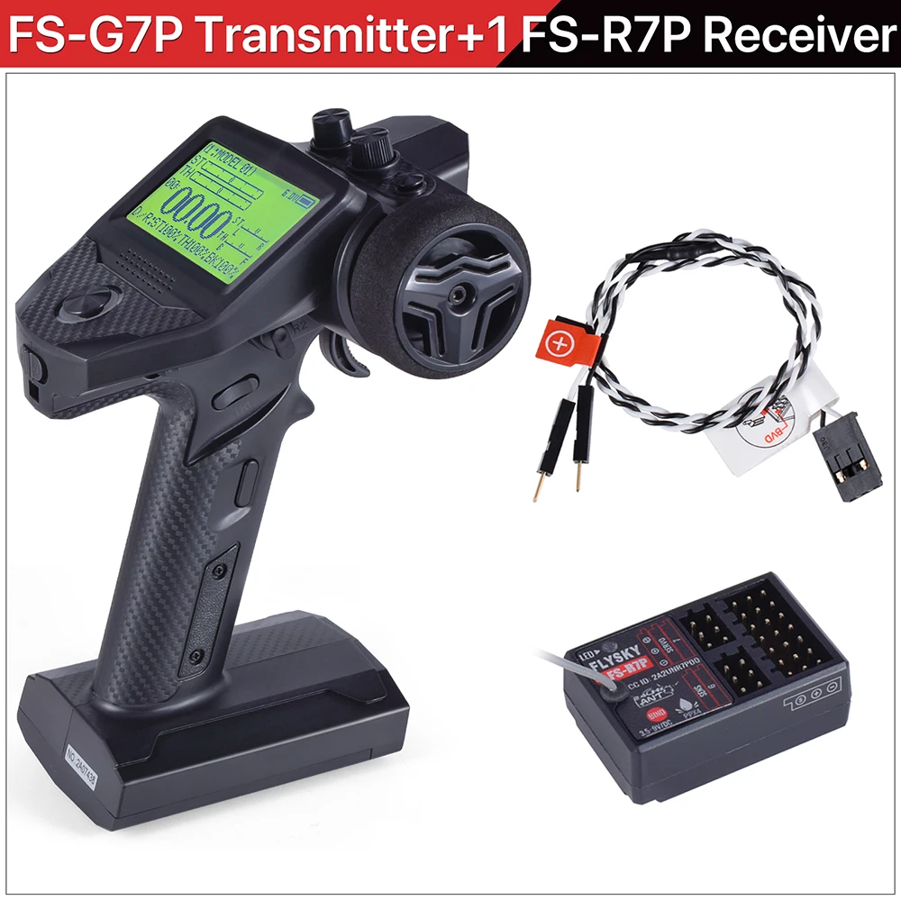 FLYSKY FS-G7P 受信機 Amazon | FLYSKY FS-G7P 2.4GHz 7CHプロポセット 300M制御距離