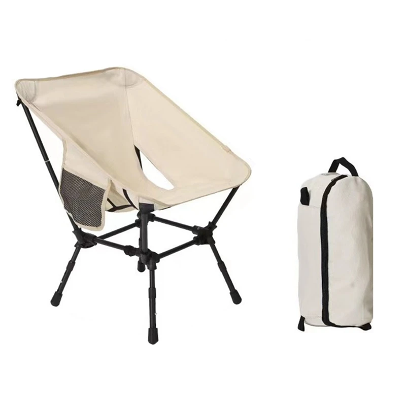 

Folding Camping Chair Picnic Hiking Travel Backpack Beach Moon Fishing Portable Chair Outdoor 1 Piece