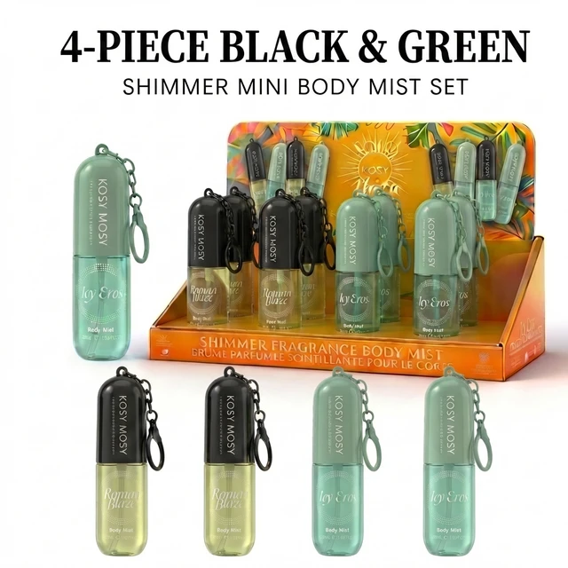 Four-Bottle Perfume Set for Men And Women Gift Set Unisex Aromatic Fragrance Collection