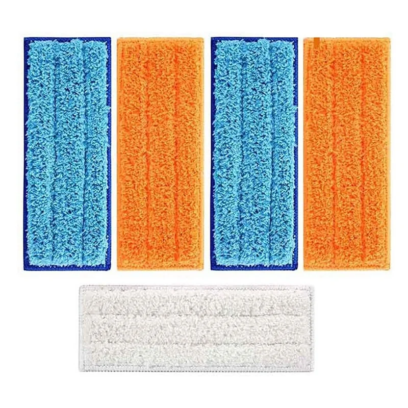5pcs Washable Wet Mopping Pads Damp Pads Dry Pad Cloth For Irobot