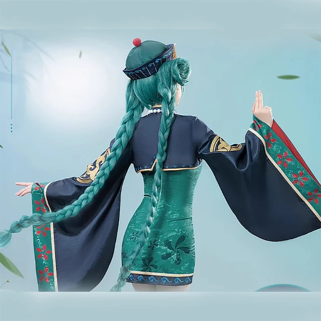 アニメミクゾンビコスプレ衣装小悪魔ロリータドレス吸血鬼