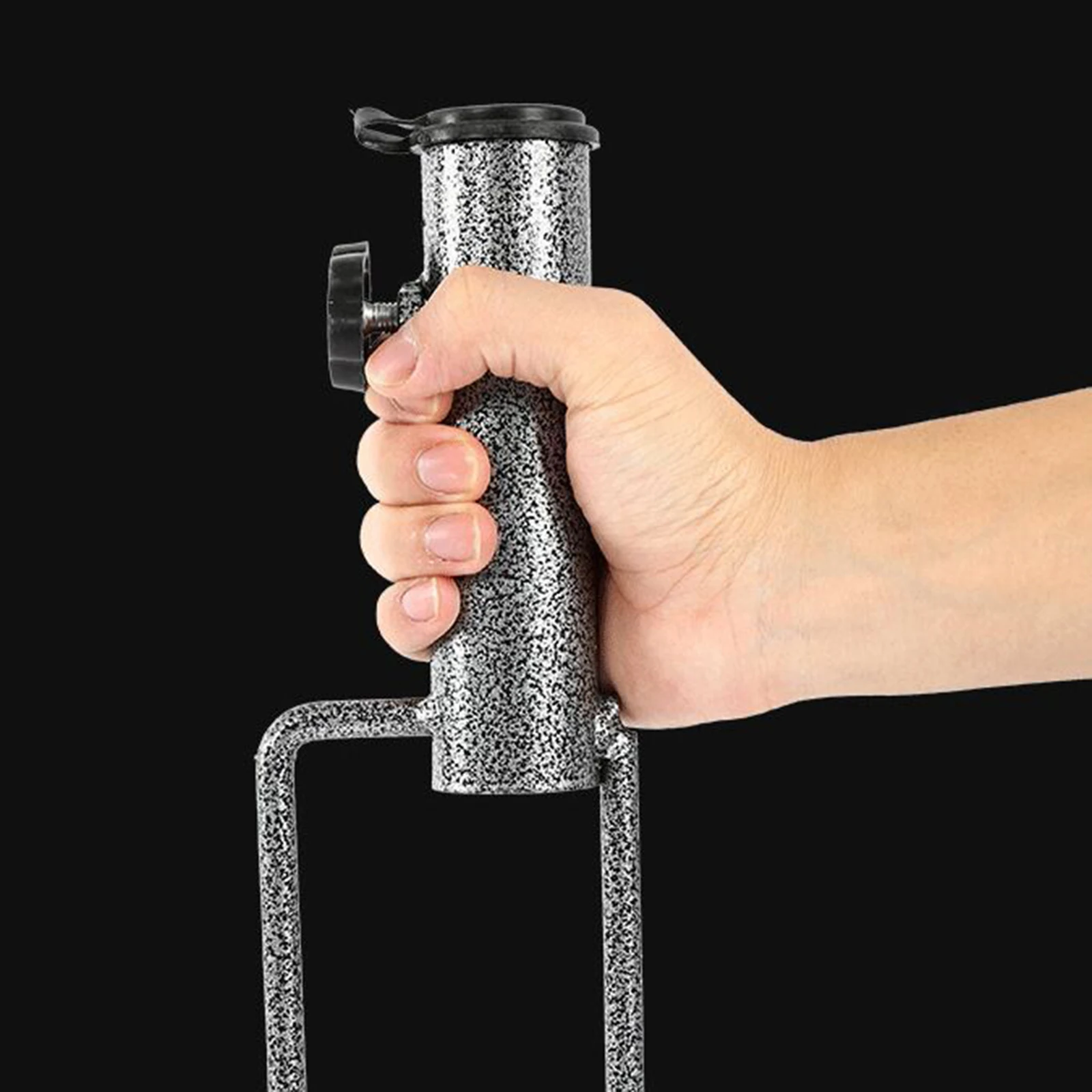1 Piece Parasol Holder Anchor Sun Beach Umbrella Stand Fishing Stand Garden Lawn Patio Ground Anchor Fishing Rods Tool