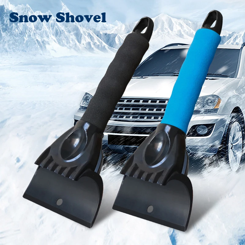 TOFAR Snow Shovel Ice Scraper for Car Windshield Frost Removal Tool with Foam Handle Car Truck SUV Window Windshield Cleaning